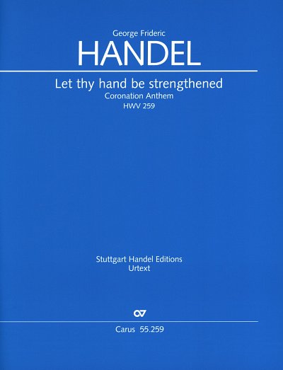 G.F. Händel: Let thy hand be strengthe, Gch52VlVlaOB (Part.)