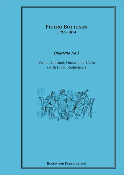 P. Bottesini: Quartet No. 3 First Edition