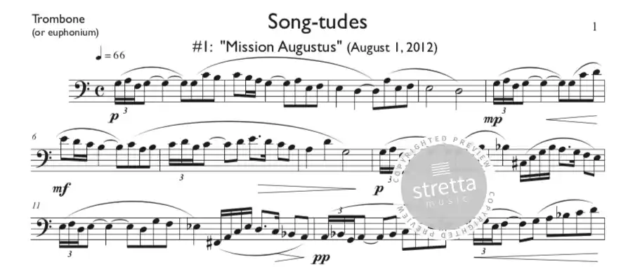 J.M. Stephenson: Song-Tudes, Pos (1)