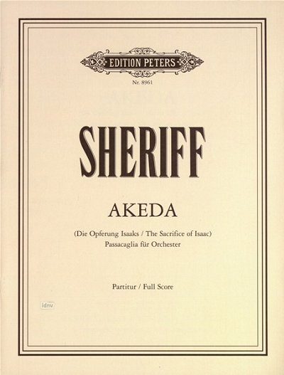 Sheriff Noam: Akeda: Die Opferung Isaaks (1997)
