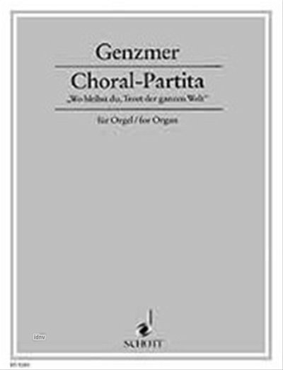H. Genzmer: Choral-Partita GeWV 410 , Org