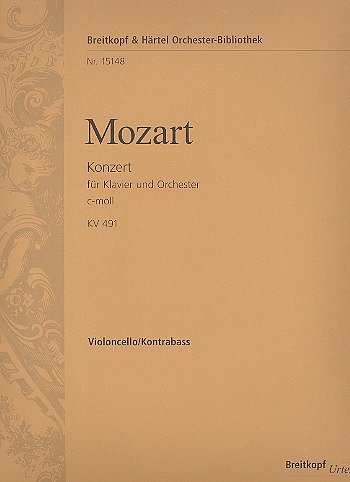 W.A. Mozart: Klavierkonzert c-Moll KV 491, KlavOrch (VcKb)