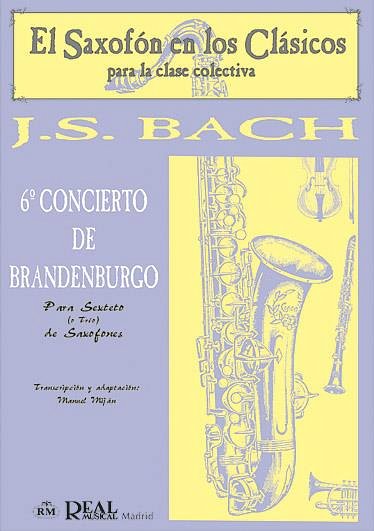 J.S. Bach: Concierto de Brandeburgo n.6, Sax