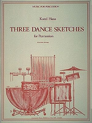 K. Husa: Three Dance Sketches for Percussio, Schlens (Pa+St)