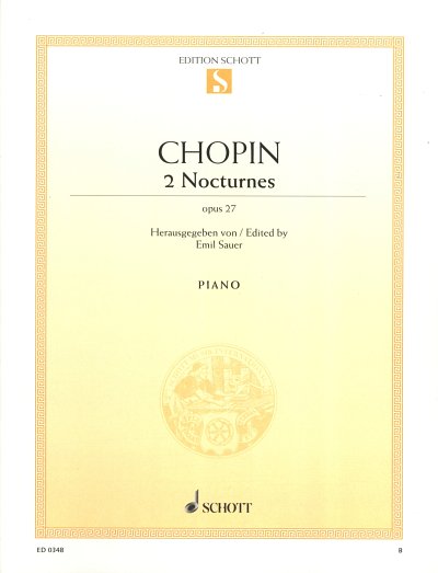 F. Chopin: 2 Nocturnes op. 27, Klav