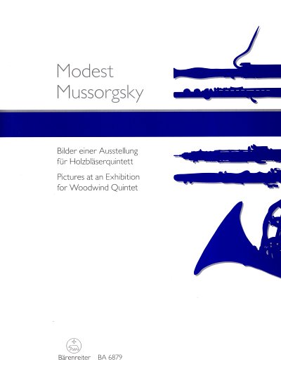M. Mussorgski: Bilder einer Ausstellung, FlObKlHrFg (Pa+St)