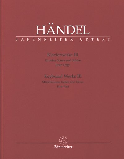 G.F. Händel: Klavierwerke 3, Klav/Cemb