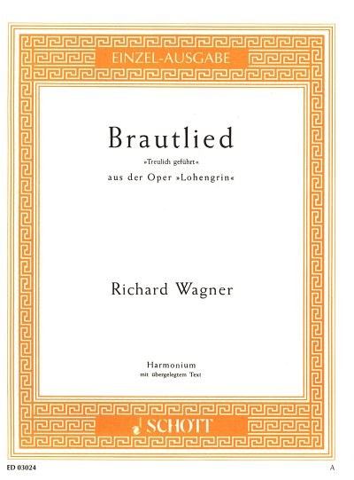 R. Wagner: Brautlied WWV 75 