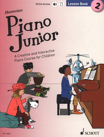 AQ: H.-G. Heumann: Piano Junior: Lesson Book, Klav  (B-Ware)