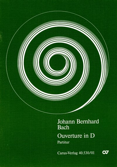 J.B. Bach: Orchestersuite Nr. 4 Ouverture in D / Partitur