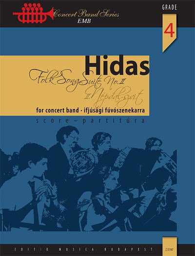 F. Hidas: Volkslied-Suite Nr. 2, Jblaso (Part.)