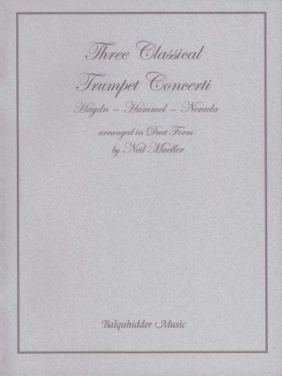 M. Taylor: Three Classic Trumpet Concertos, TrpKlav