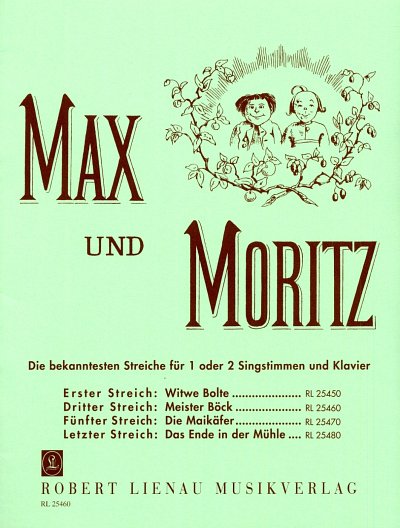 L.C. Adolf: Max und Moritz , GesKlav
