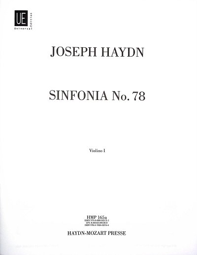 J. Haydn: Sinfonia Nr. 78 Hob. I:78, Sinfo (Vl1)