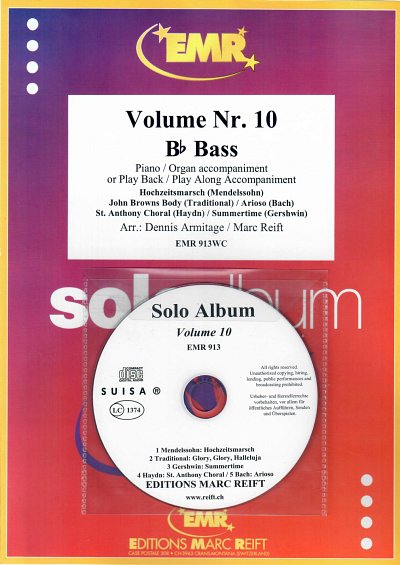 M. Reift: Solo Album Volume 10, TbBKlv/Org (+CD)