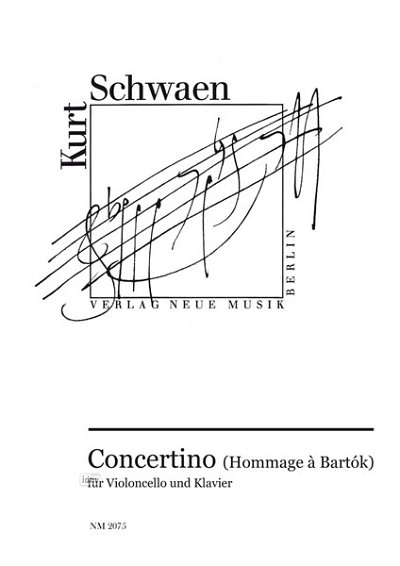 K. Schwaen: Concertino, VcKlav (KlavpaSt)