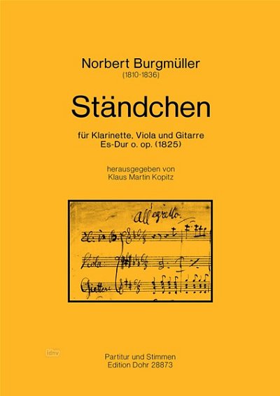 Burgmüller, N.: Ständchen Es-Dur o.op (Pa+St)