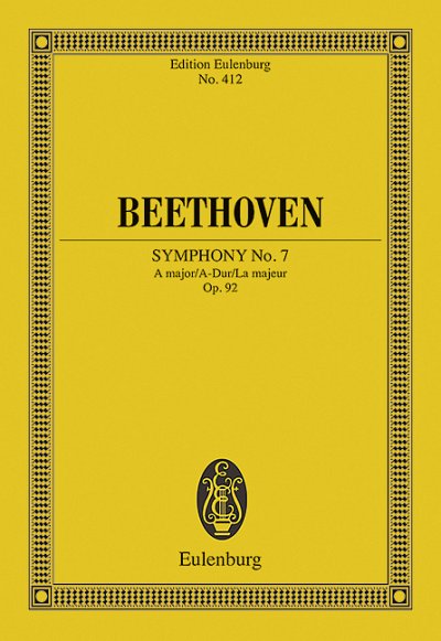 DL: L. v. Beethoven: Sinfonie Nr. 7 A-Dur, Orch (Stp)