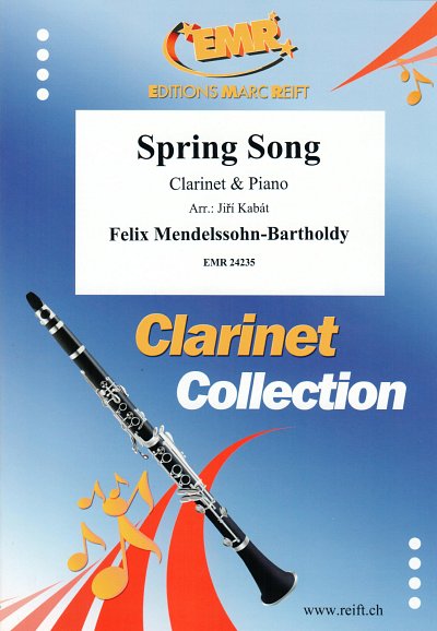 F. Mendelssohn Barth: Spring Song, KlarKlv