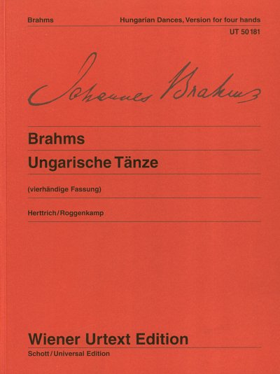 J. Brahms: Ungarische Taenze, Klav4m