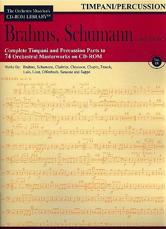 Brahms, Schumann & More - Volume 3 (CD-ROM)