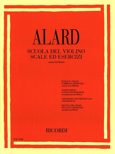 J. Alard: La Scuola Del Violino