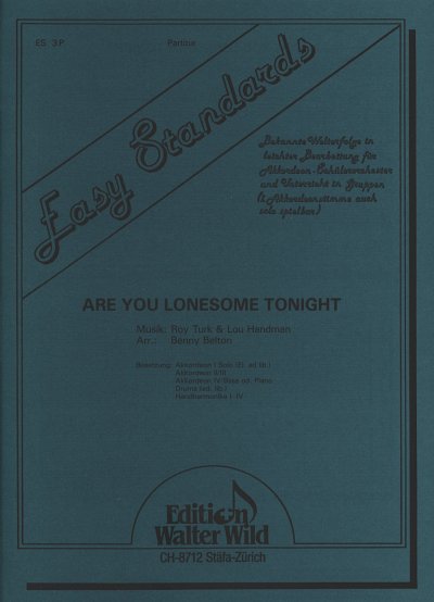 AQ: Elvis: Are You Lonesome Tonight (B-Ware)
