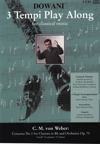 C.M. von Weber: Konzert Nr. 1 für Klarinette , Klar(B) (+CD)