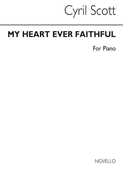 Bach/Scott My Heart Ever Faithful Piano, Klav