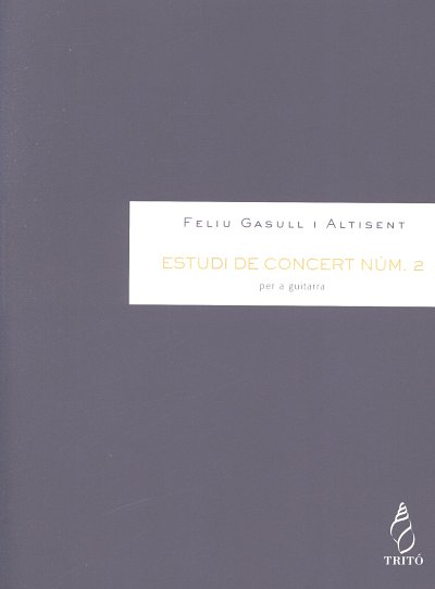 AQ: F. Gasull Altisent: Estudi de concert 2, Git (B-Ware)
