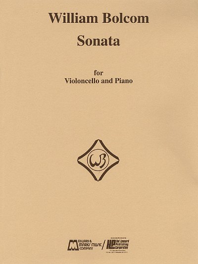 W. Bolcom: Sonata for Violincello