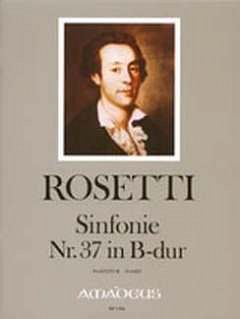 A. Rosetti: Sinfonie Nr. 37 in B-Dur RWV A49, Sinfo (Part.)
