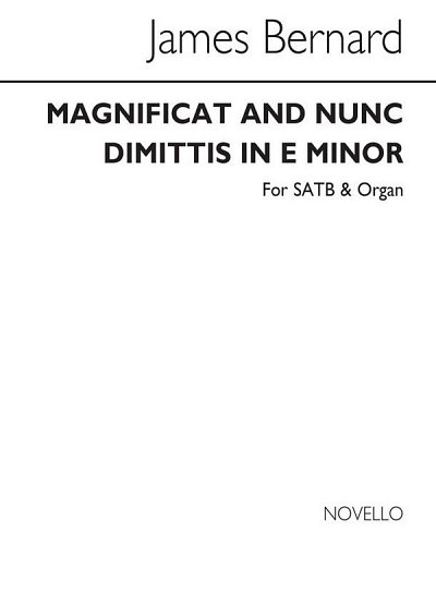 Magnificat And Nunc Dimittis, GchOrg (Chpa)