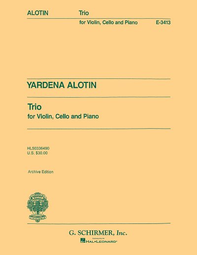 Y. Alotin: Trio (Pa+St)