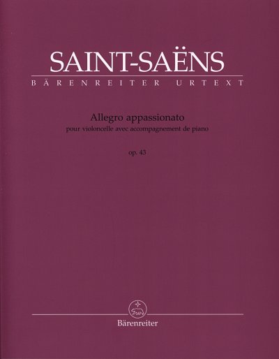 C. Saint-Saëns: Allegro appassionato op. , VcKlav (KlavpaSt)