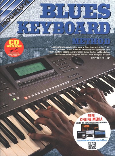 P. Gelling: Progressive Blues Keyboard Method, Key (+CD)