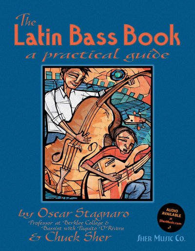 O. Stagnaro: Latin Bass Book, Kb/EBass (+OnlAu)
