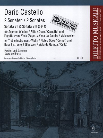 D. Castello: 2 Sonaten