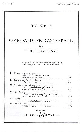 I. Fine: The Hour-Glass (Chpa)
