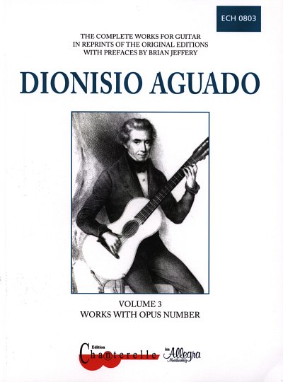 D. Aguado: Complete Guitar Works 3, Git (Faks)