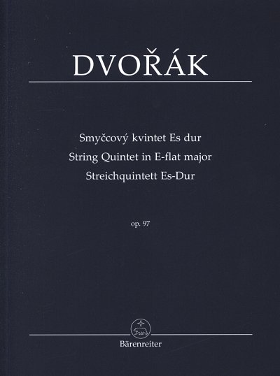 A. Dvo_ák: Streichquintett Es-Dur op. 97, 5Str (Stp)