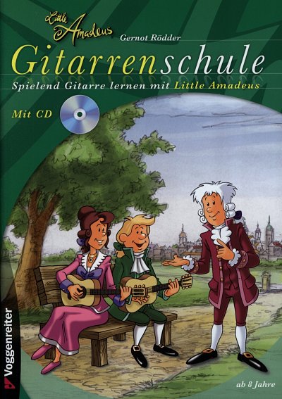 G. Roedder: Little Amadeus Gitarrenschule, Git (+CD)