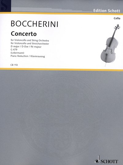 L. Boccherini: Concerto Nr. 2 D-Dur G 479 , VcStro (KASt)