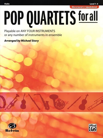 Pop Quartets for All, 4Vl (Sppa)