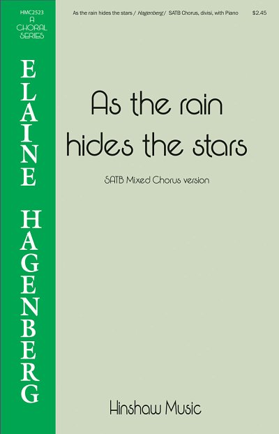 E. Hagenberg: As the Rain Hides the Stars, GchKlav (Chpa)