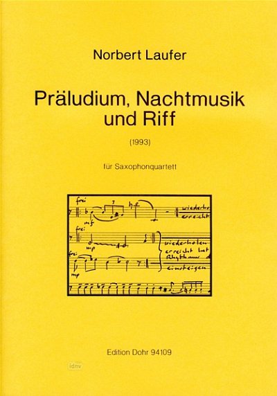 N. Laufer: Präludium, Nachtmusik und Riff (Pa+St)
