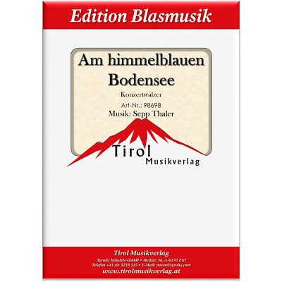 S. Thaler: Am himmelblauen Bodensee, Blaso (Pa+St)