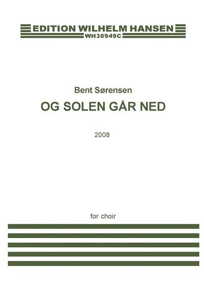 B. Sørensen: Og Solen Går Ned