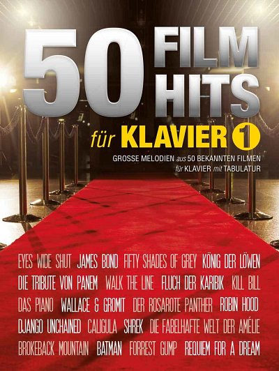 50 Film Hits für Klavier 1, Klav