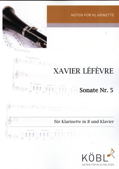 J.-X. Lefèvre: Sonate Nr.5, KlarKlv (KlavpaSt)